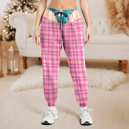 Personalized Funny Christmas Plaid Sweatpants Cheeky Christmas Gift LM32 670123