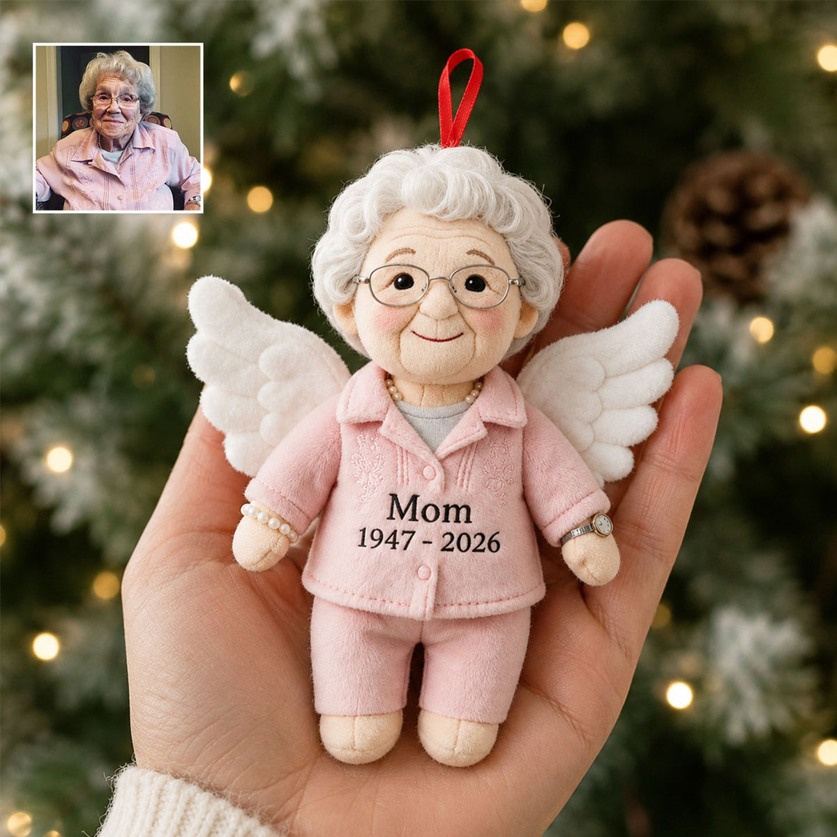 I'm Always With You - Personalized Memorial Plush Ornament | Sunflowerly