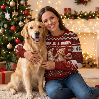 Cozy Dreamy Furry - Personalized All-Over-Print Sweatshirt