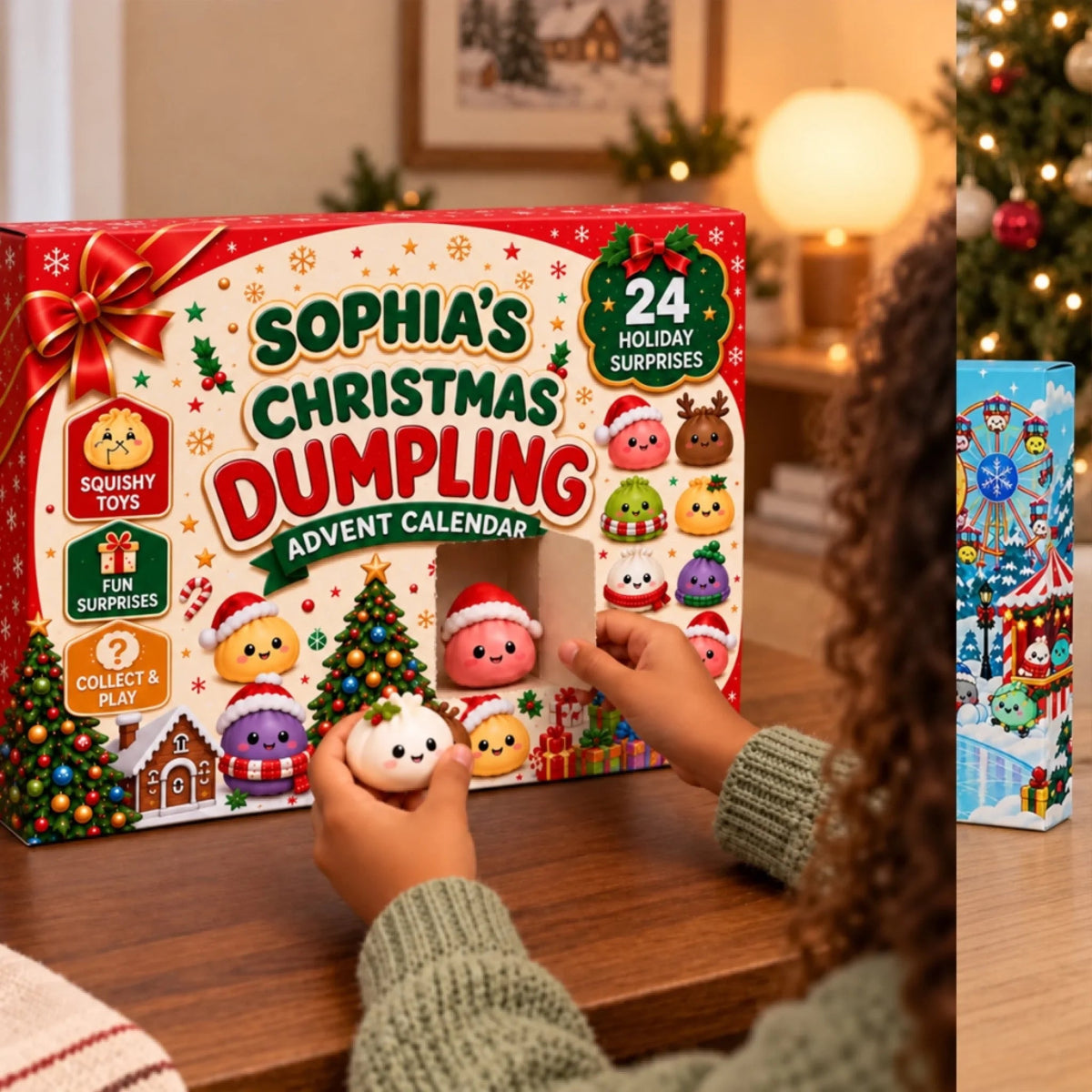Christmas 24-Day Squishy Dumpling Surprise - Squishy Dumpling Advent Calendar