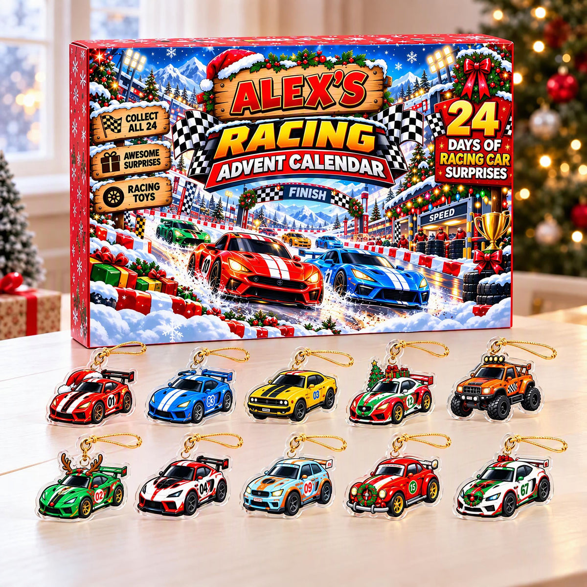 24 Days of Magic - Personalized Christmas Advent Calendar