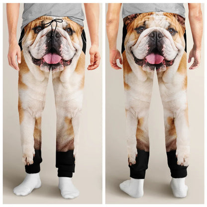 Gag Gift For Pet Lovers - Personalized Custom Photo Funny Pet Face Pajama Pants