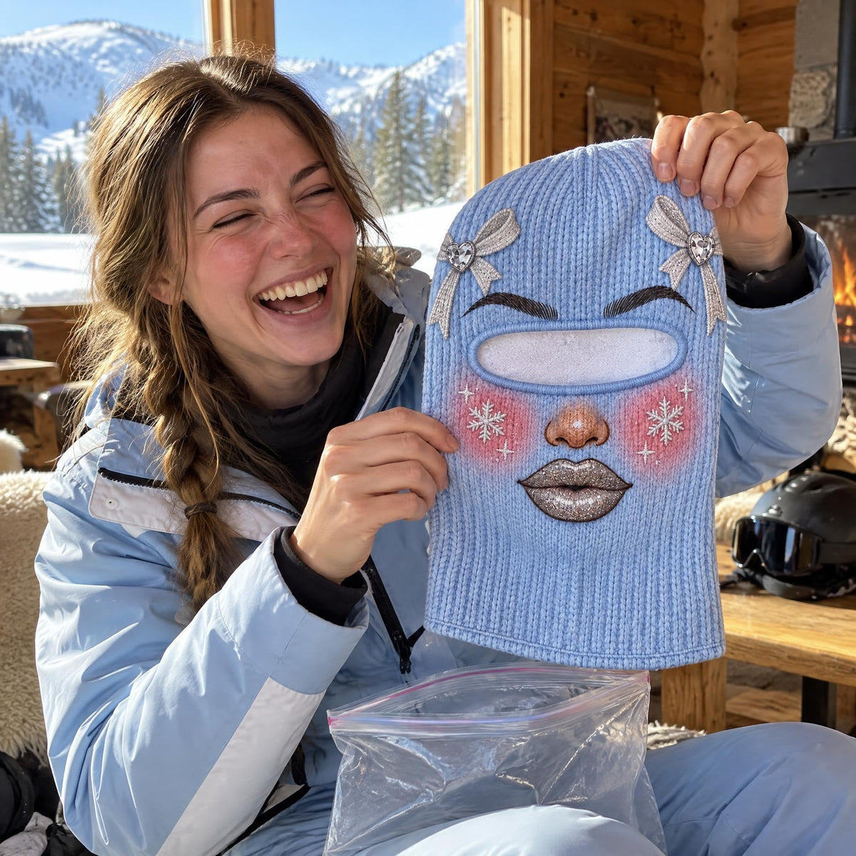 Ski Diva - Personalized Mask