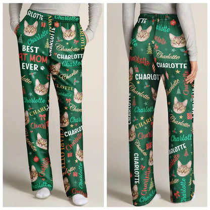 Christmas Gift For Pets Lovers - Personalized Custom Photo Best Dog Dad Mom Ever Pajama Pants