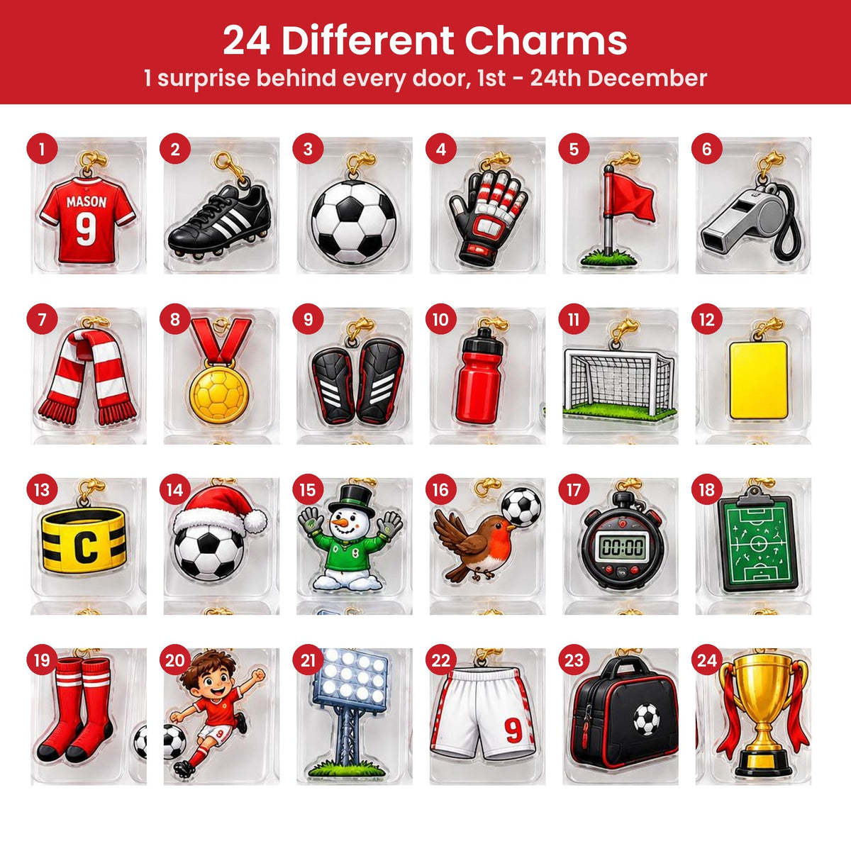Football Kid -  Christmas Advent Calendar