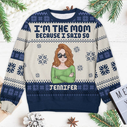 Family Rules AOP Ugly Sweater For Christmas Personalized Gift TH10 891681