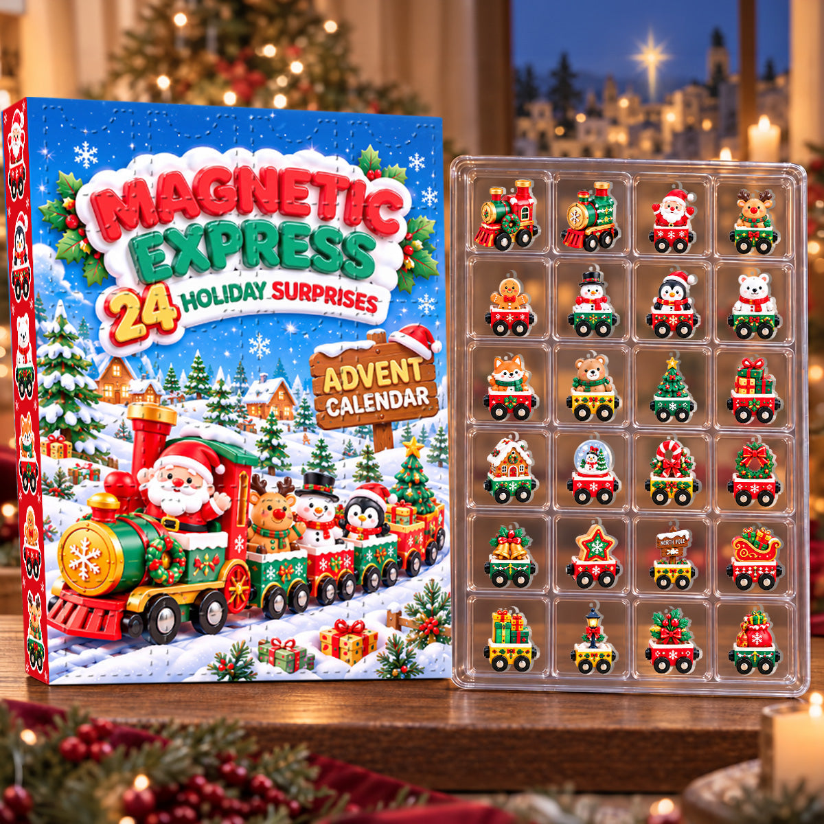 Magnetic Express -  Christmas Advent Calendar