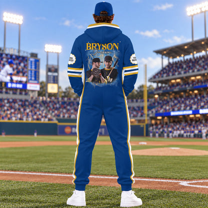 Custom Baseball Photo Onesie Pajamas - Baseball Player Gift HO82 903704