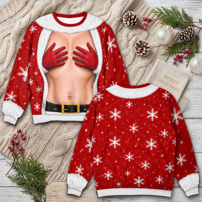 Boldly Merry Together - Personalized 3D Sweatshirt