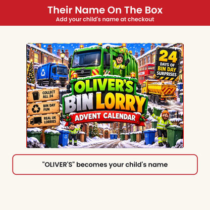 Bin Lorry -  Christmas Advent Calendar