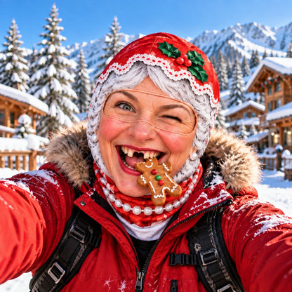 Together We Make Christmas Look Dumb - Personalized Mask