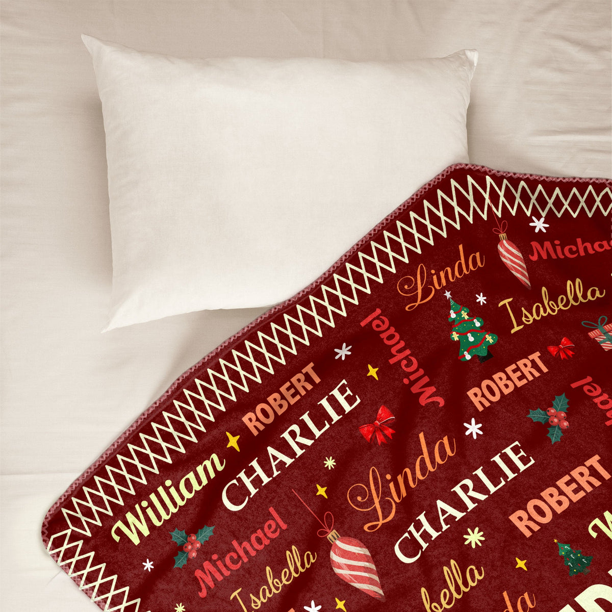 Grandkids Make Life Grand - Customize With Kids Names - Personalized Blanket