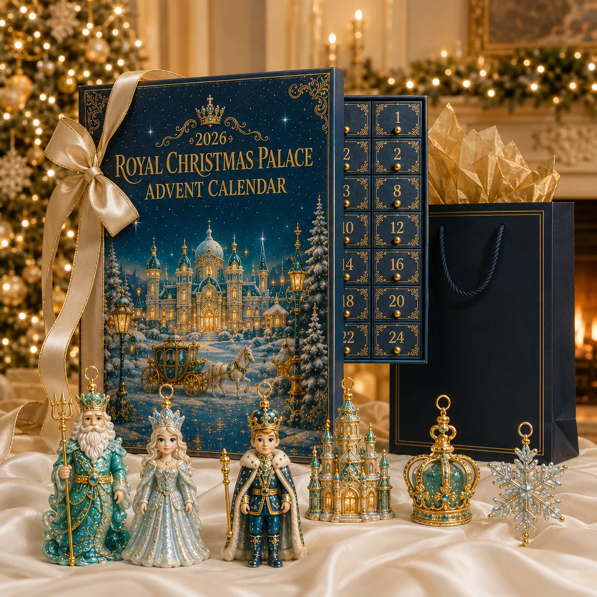 2026 Royal Christmas Palace Luxury Countdown Gift Set Advent Calendar