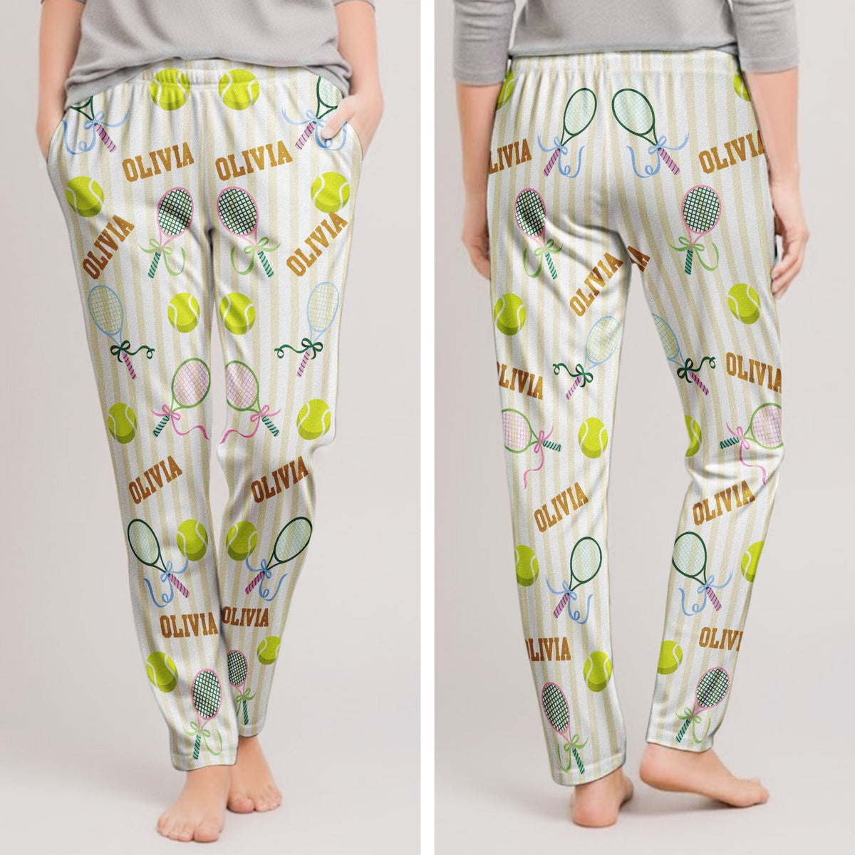 Custom Name Gift For Tennis Lovers, Tennis Player - Personalized Pants