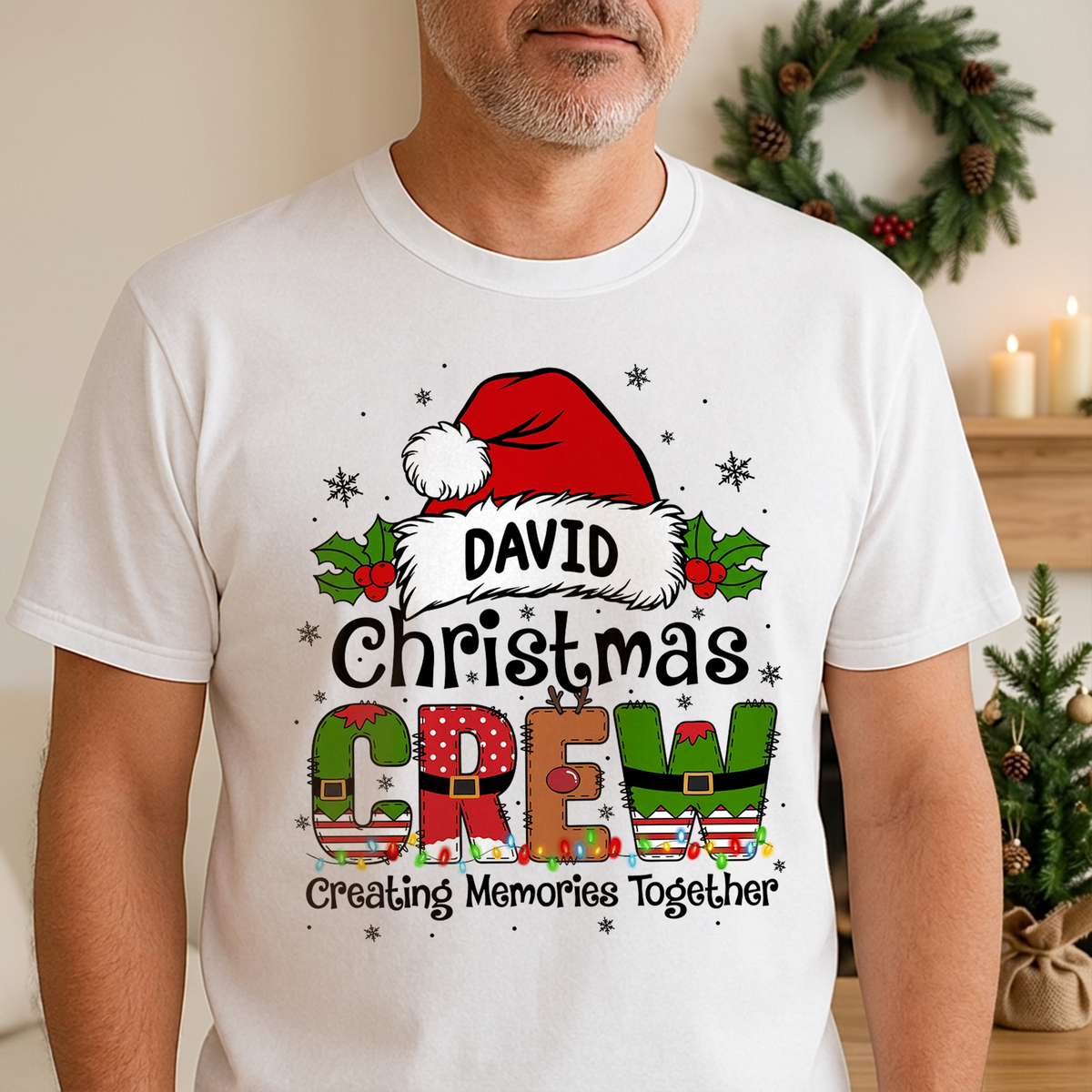 Personalized Christmas Crew Matching Family Shirt Xmas Party Gift TH10 171323
