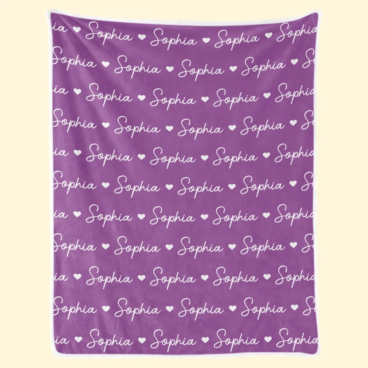 Custom Names Gifts for Kids, Family - Personalized Fleece, Sherpa Blanket