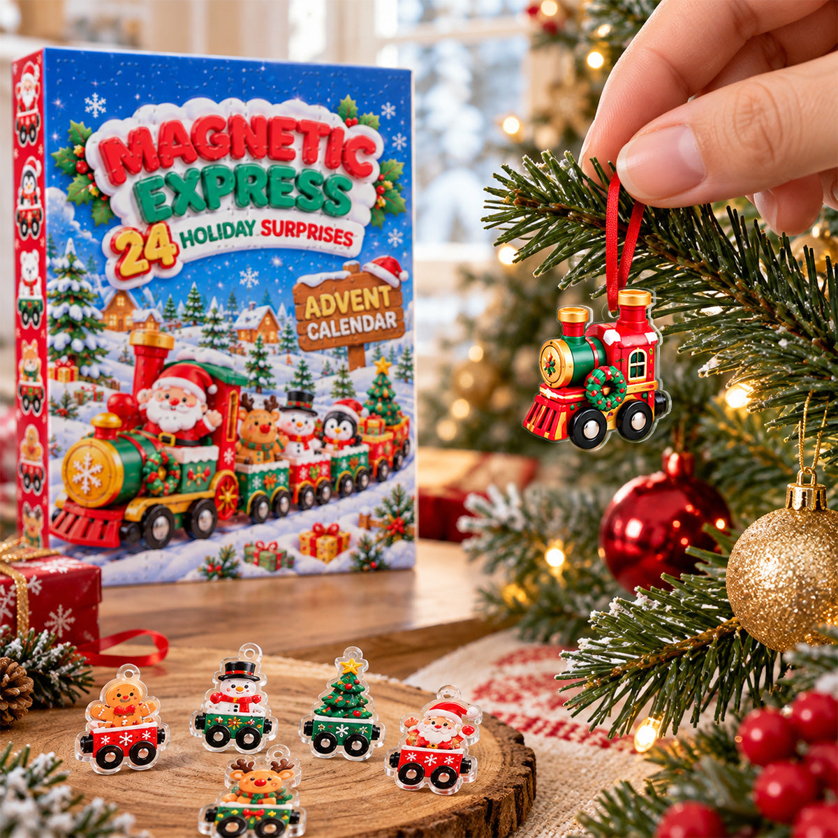 Magnetic Express -  Christmas Advent Calendar