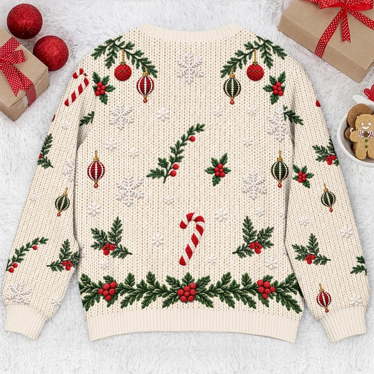 Custom Pet Photo Christmas Gifts for Dog Lovers - Personalized Sweatshirt