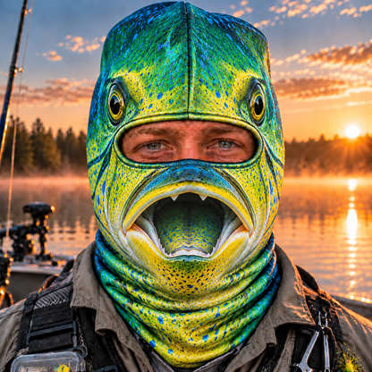 Fish You Were Here - Personalized Mask