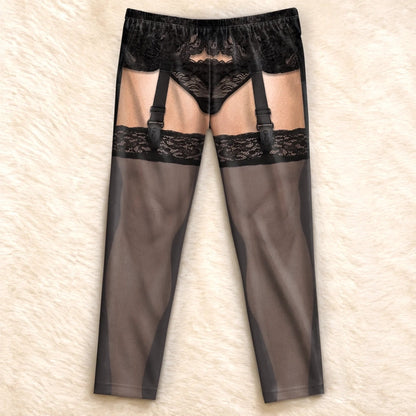Custom Funny Garter Christmas Gifts for Men - Personalized Pajamas Pants