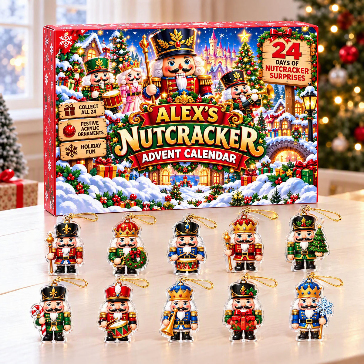 24 Days of Magic - Personalized Christmas Advent Calendar