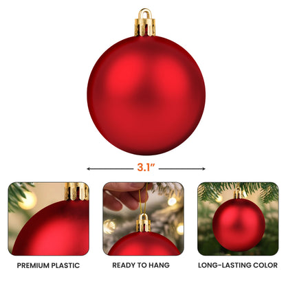 Personalized Name Christmas Ball Ornament – Custom Christmas Tree Ornament