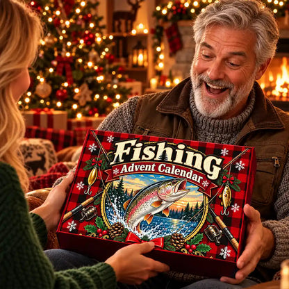 Squishy Fishing Gift For Husband And Son, Daughter - Christmas Countdown Advent Calendar