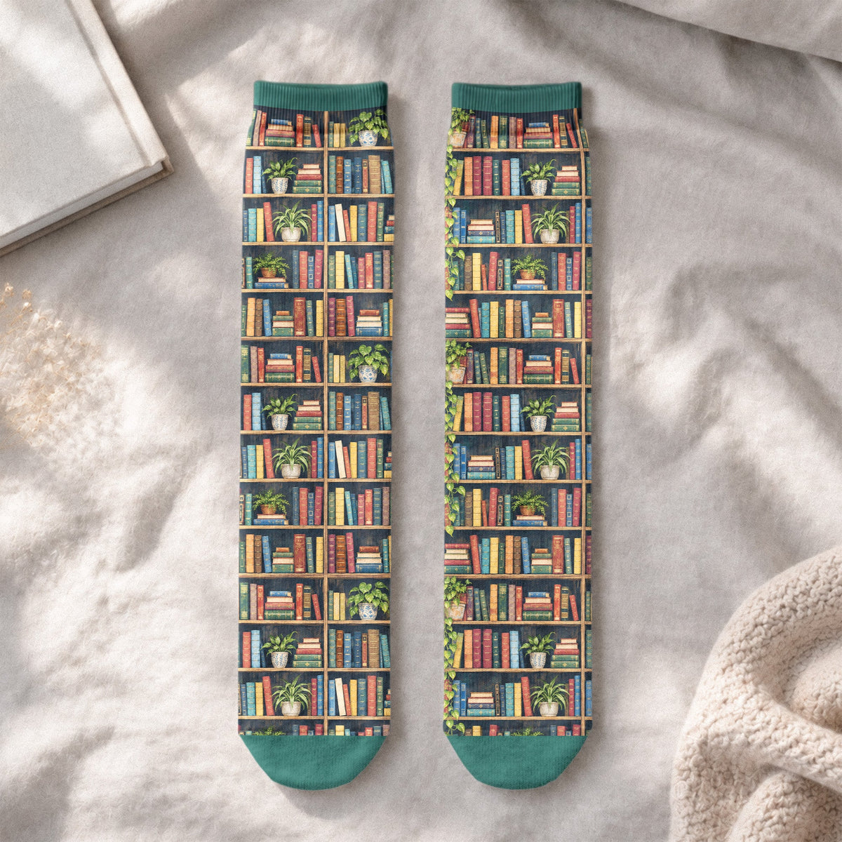 Fck Off, I’m Reading - Funny Sock For Book Blub, Reading Lovers - Personalized Socks