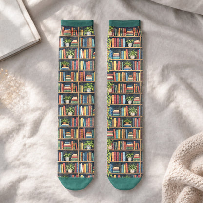 Fck Off, I’m Reading - Funny Sock For Book Blub, Reading Lovers - Personalized Socks