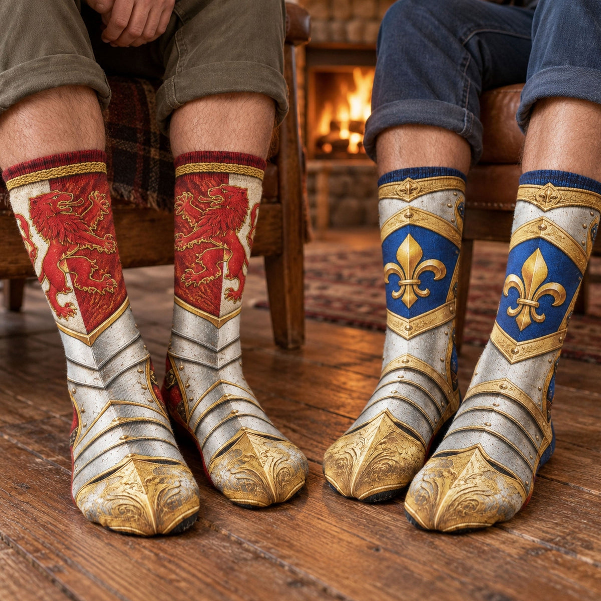 Funny Gag Gifts For Him, Coworkers, Family, Kids - Viking Norse Gaming Lovers - Personalized Socks
