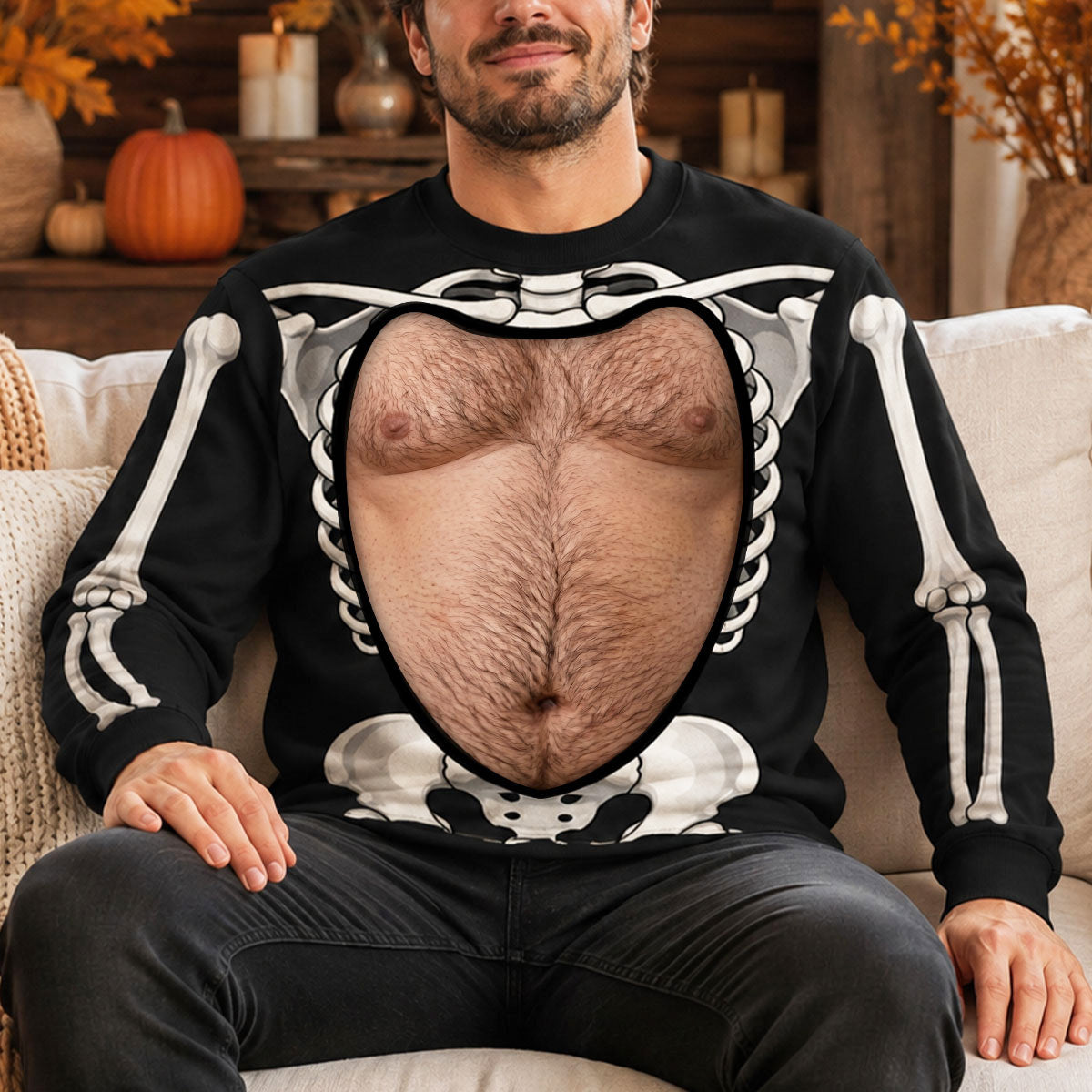 Show Off That Boo Belly - Personalized 3D Sweatshirt