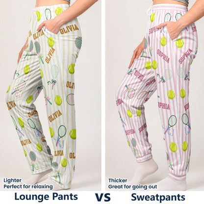 Custom Name Gift For Tennis Lovers, Tennis Player - Personalized Pants