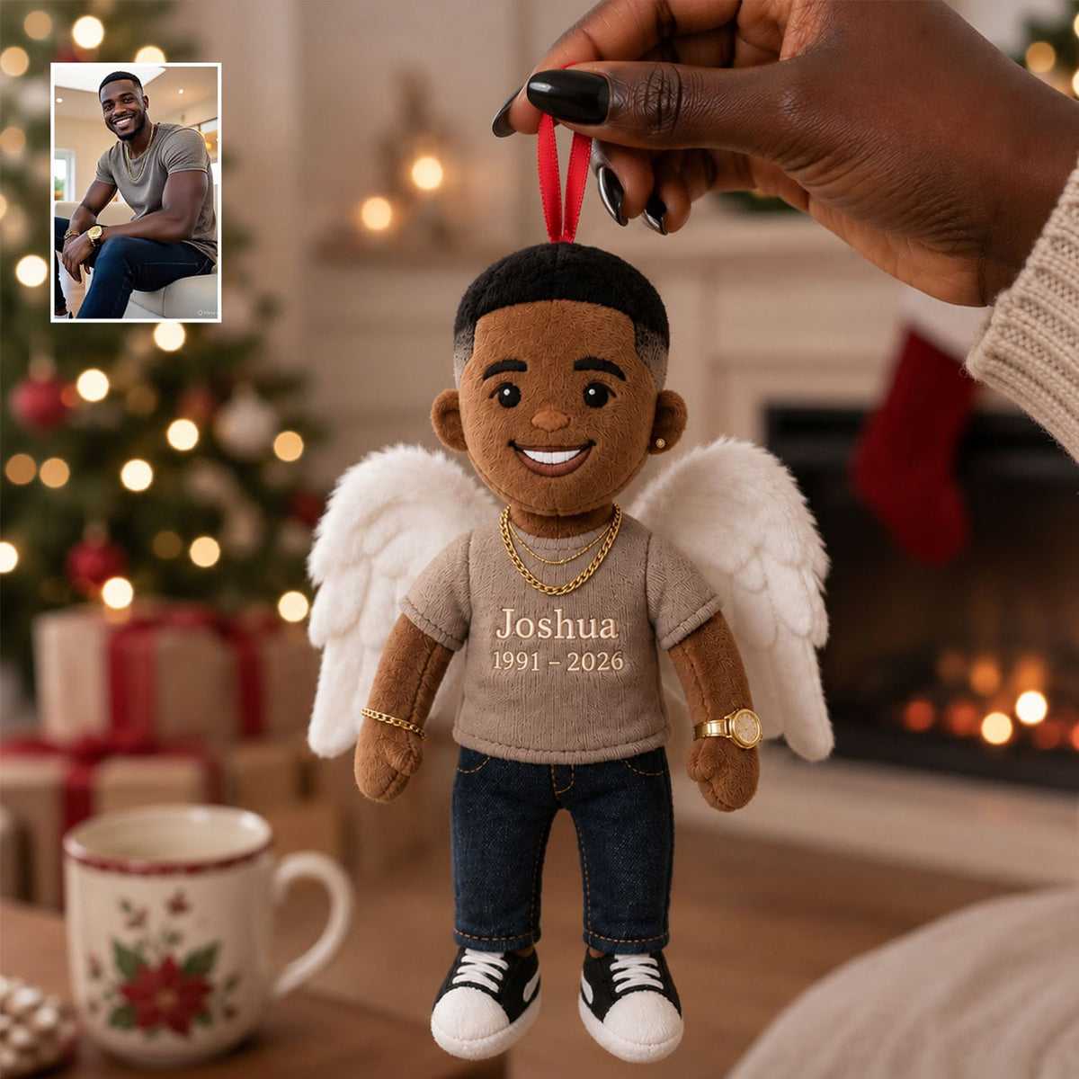 I'm Always With You - Personalized Memorial Plush Ornament | Sunflowerly