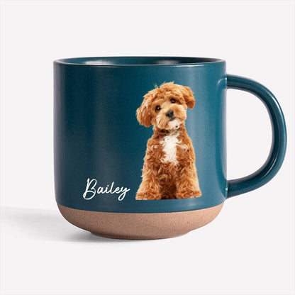 Custom Dog Portrait Pottery Mug For Dog Lovers HO82 903936