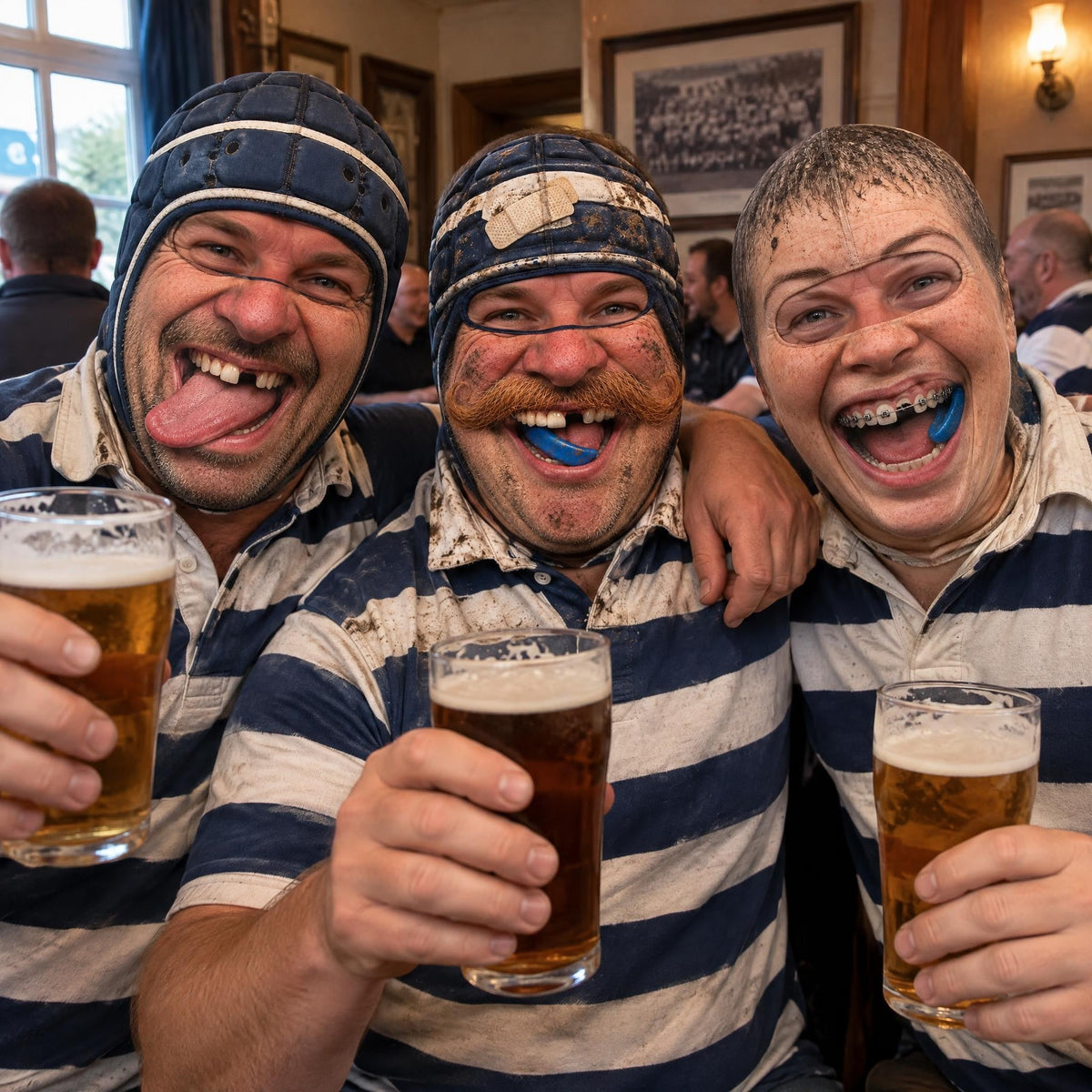Rugby Club - Personalized Mask
