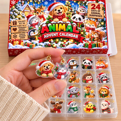 The Cozy Critters Christmas Countdown - Personalized Christmas Advent Calendar