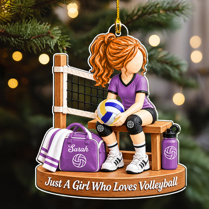 Play Hard Dream Even Bigger - Personalized Acrylic Ornament
