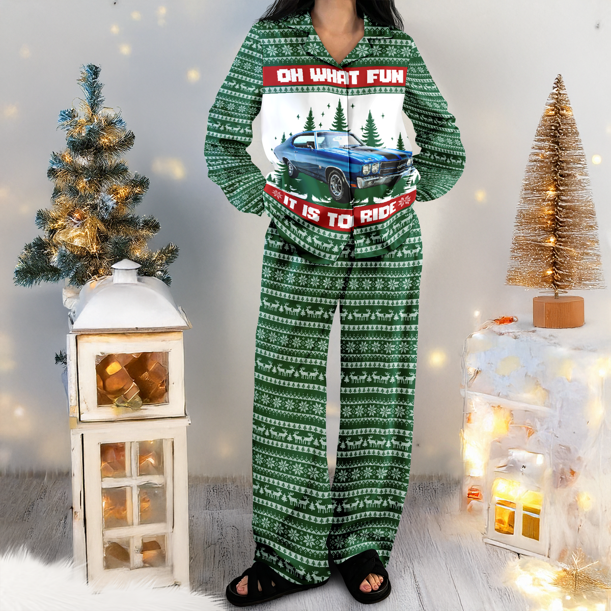 Dth Custom Car Photo Oh What Fun It Is To Ride Pajamas Th10 896017
