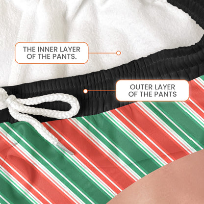 Personalized Funny Men Underwear, Gift Christmas Pajama Pants For Men - Personalized Lounge Pants