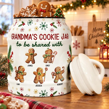 Personalized Cookie Jar To Be Shared With Kids TH10 171491