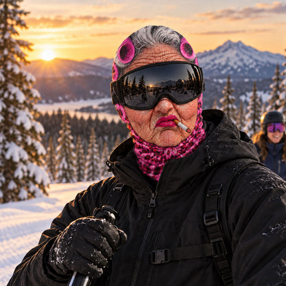 Gang Granny - Personalized Ski Mask