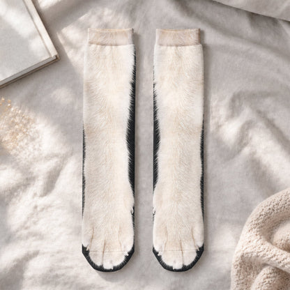 3D Feet Funny Gift For Him And Her - Personalized Socks