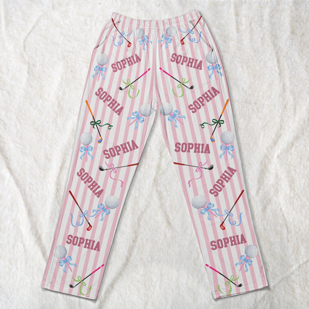 Custom Name Gift For Golf Lovers, Golf Girl - Personalized Lounge Pants