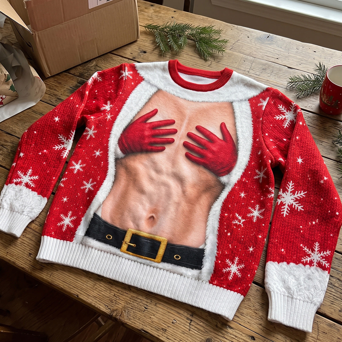 Boldly Merry Together - Personalized 3D Sweatshirt