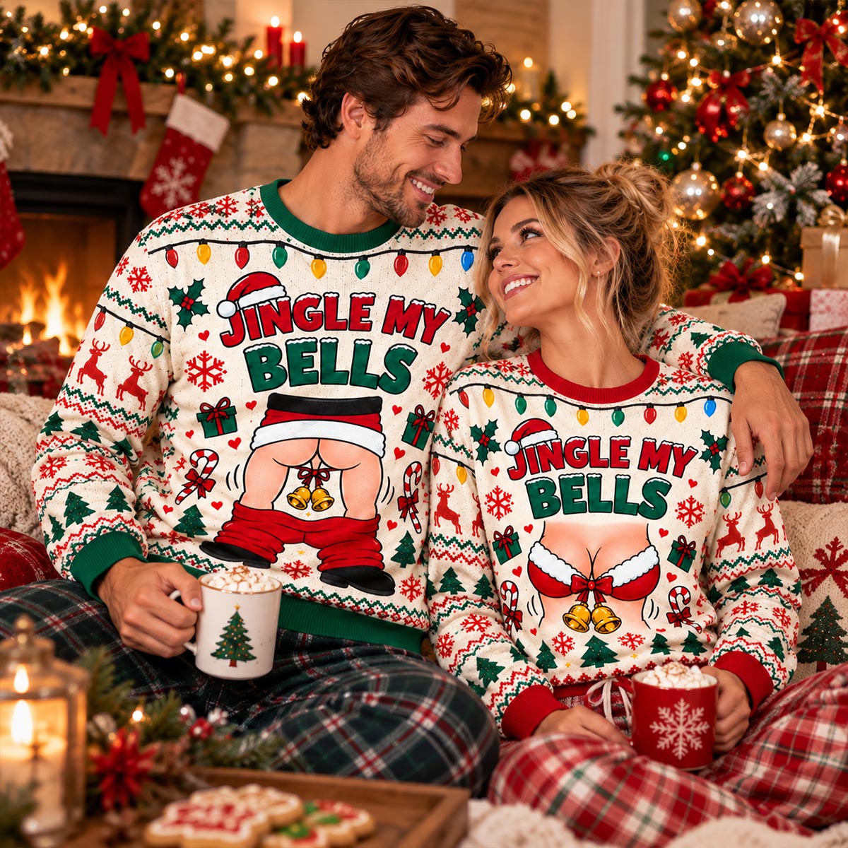 Jingle Our Bells  -  3D Sweatshirt
