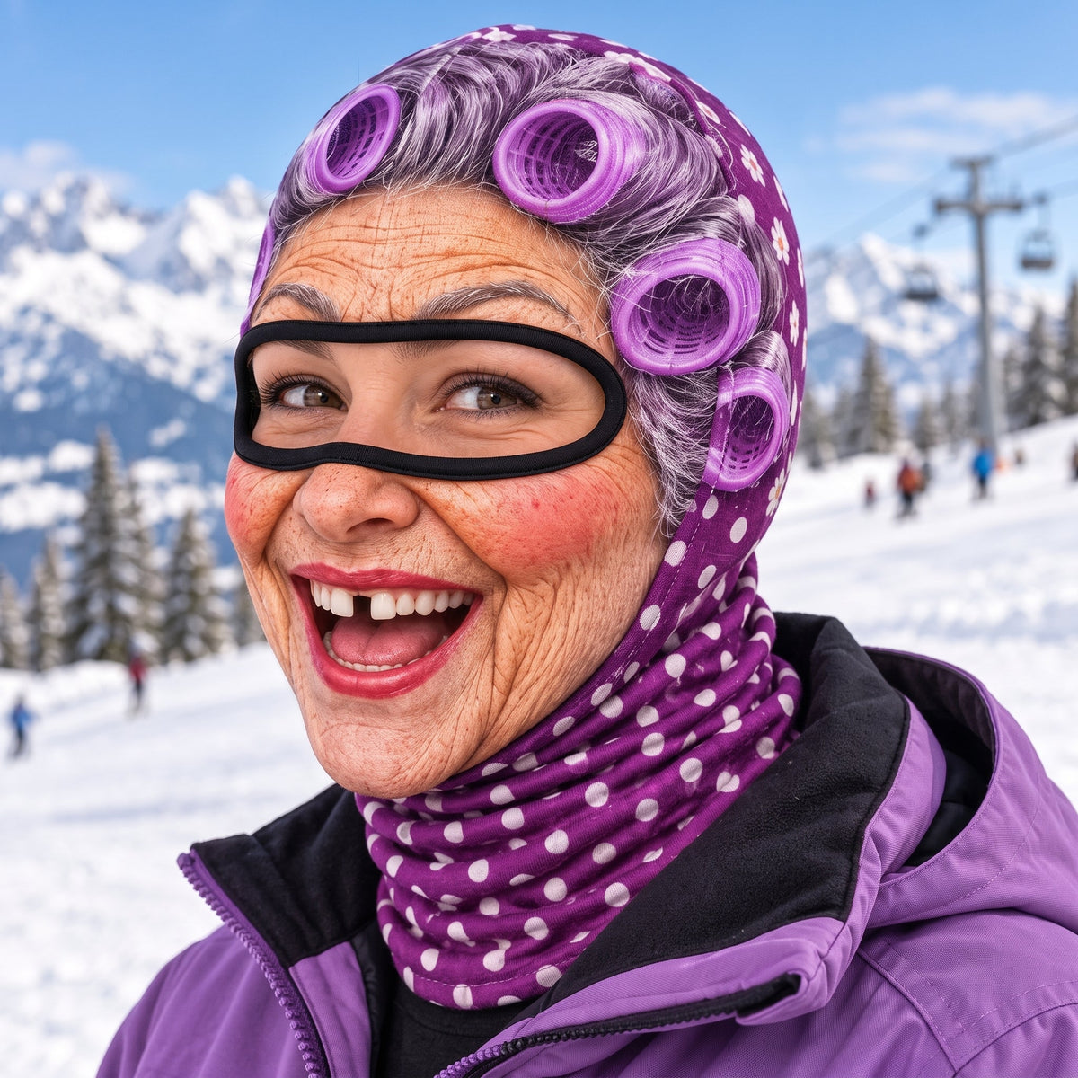 Grandma Funny - Personalized Mask