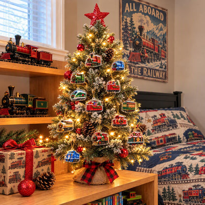 The North Pole Express Countdown - Personalized Christmas Advent Calendar