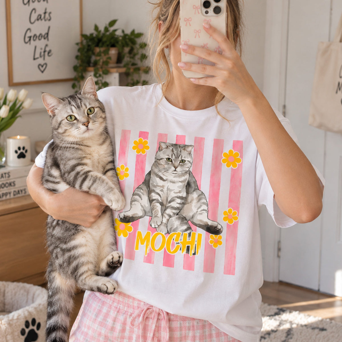 Custom Pet Photo And Name Watercolor Art Gift For Pet Lovers - Personalized Shirt