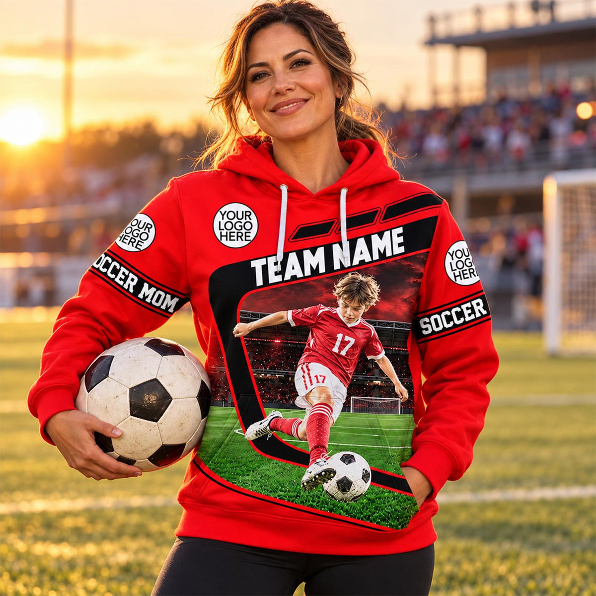 Personalized All Over Print Shirt Soccer - Gift For Soccer Lovers NA04