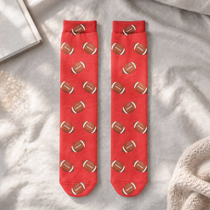 Do Not Disturb, I'M Watching Football, Basketball, Hockey, Soccer, Baseball - Personalized Socks